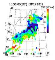 HAARPモニター観察:8月上旬の250nTの地震電磁波到来! _a0348309_214747.jpg