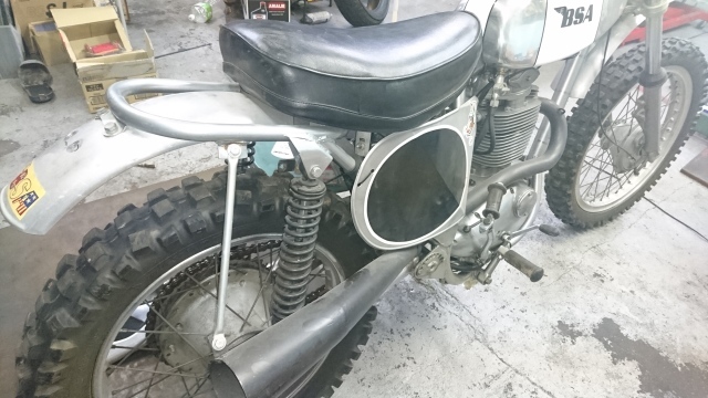 在庫わずか』 BSA B50MX アルミタンク ヴィンテージモトクロス www