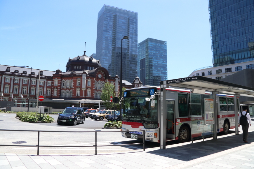 猛暑の東京駅周辺 - 2019年猛暑・ドクターイエロー -_b0190710_18185006.jpg