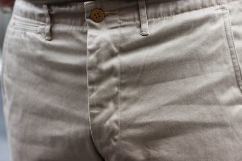 「WORKERS」考え抜かれた \"Officer Trousers, Type 2\" ご紹介_f0191324_07452036.jpg
