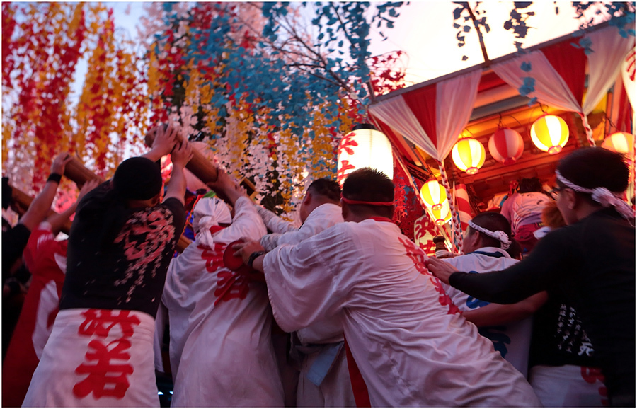 都農神社夏祭り喧嘩太鼓台 ２０１９ 一期一会