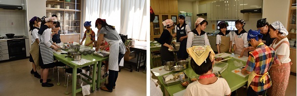 家庭科部 ランチ作りの講師 市高トピックス 家庭科部 ランチ作りの講師 市高トピックス