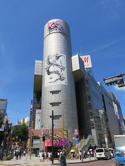 8月7日㈬の109前交差点_b0056983_14072796.jpg