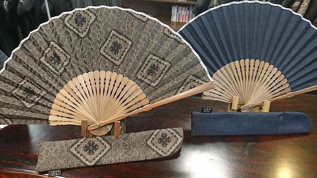 大島紬扇子 : 奄美市つむぎのにし(大島紬)のブログ 大島紬扇子 : 奄美市つむぎのにし(大島紬)のブログ