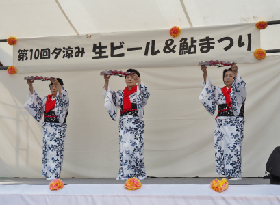 遅くなりましたが「生ビール&鮎まつり」のご報告をします_c0336902_22405602.jpg