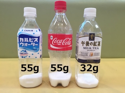 量 の コーラ 砂糖