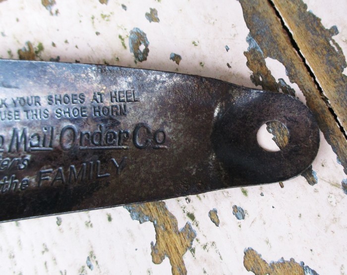 Vintage Advertising Shoe Horn 30s 40s + お盆の営業について_e0187362_18412485.jpg