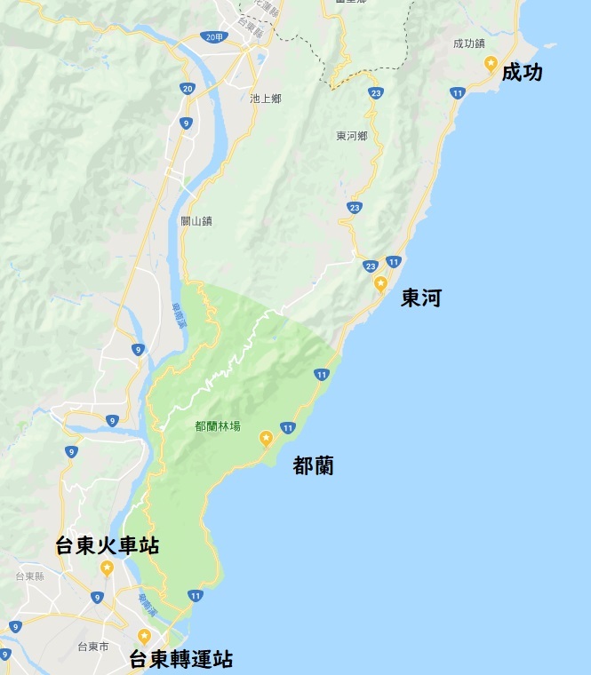 台東・都蘭、東河、成功への行き方。_a0207624_16294294.jpg