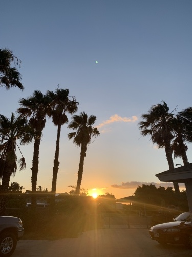 ハワイ島の夕日💗_c0187025_09285141.jpg