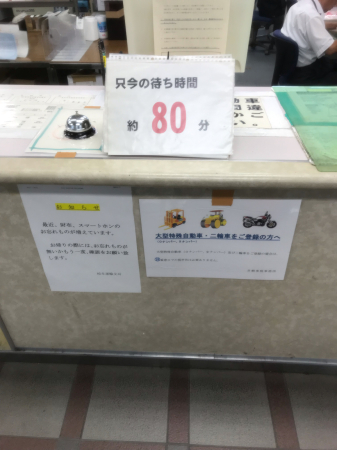 80分待ち… (~_~;) 8/9/2019_c0133351_14345366.jpg