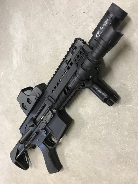 東京マルイ M4パトリオット ライト取り付け : Black Fantom 東京マルイ M4パトリオット ライト取り付け : Black Fantom