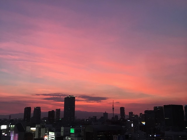 上からみる。@淀川花火大会_a0050302_13203292.jpg