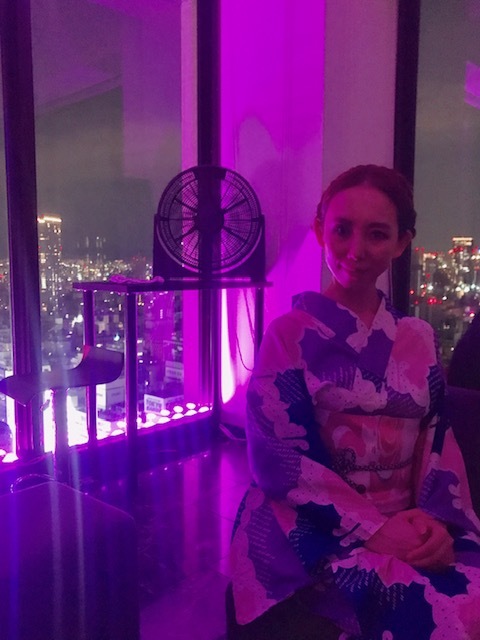 上からみる。@淀川花火大会_a0050302_14380454.jpg