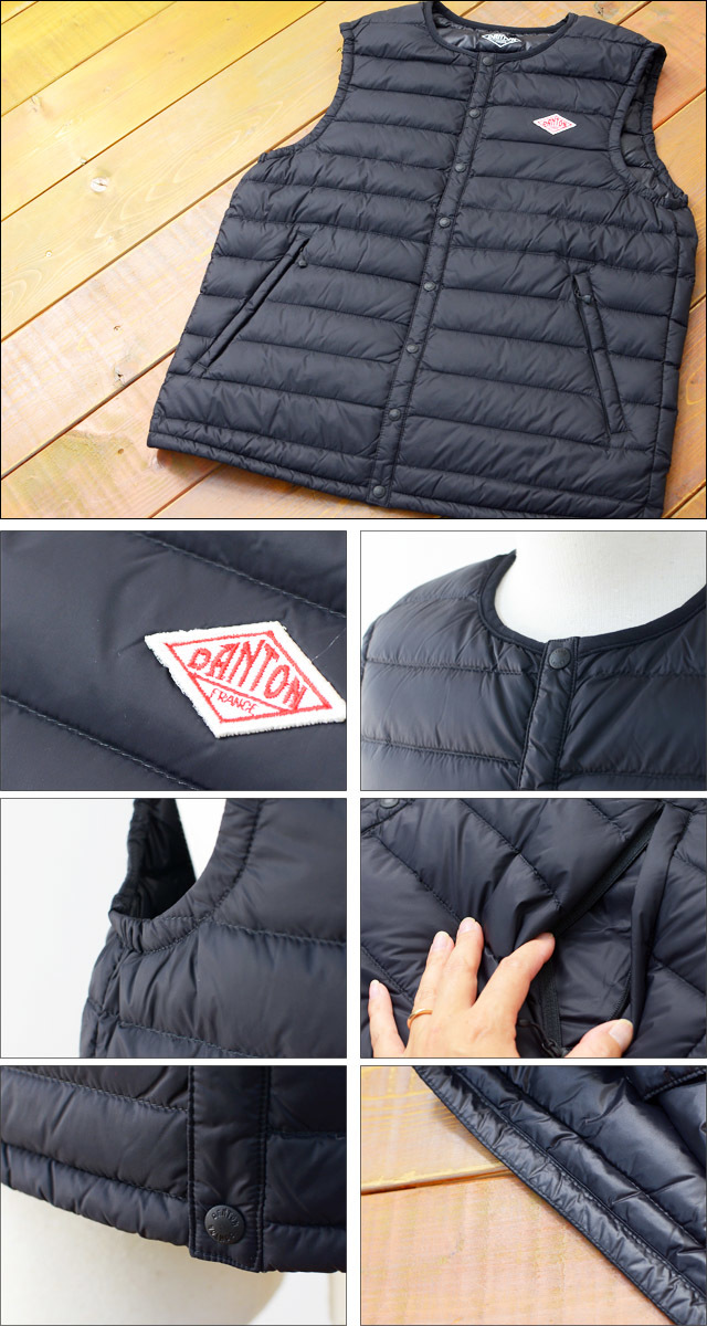 DANTON [ダントン] M/INNER DOWN VEST CREW ダウンベスト[JD