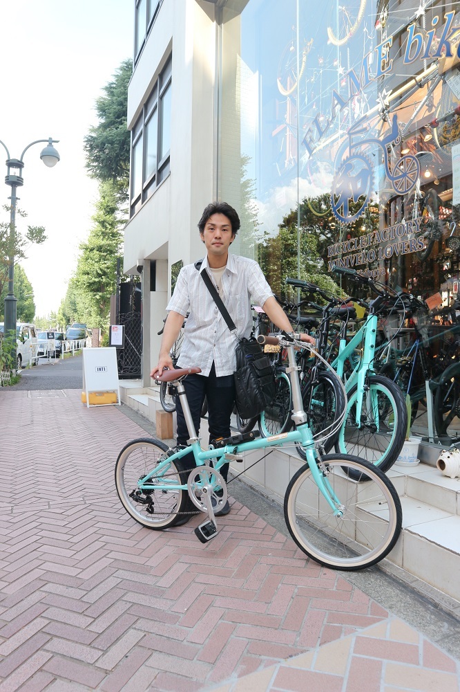 8月12日　渋谷　原宿　の自転車屋　FLAME bike前です_e0188759_16441191.jpg