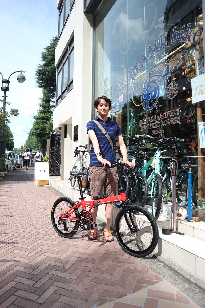 8月12日　渋谷　原宿　の自転車屋　FLAME bike前です_e0188759_16441947.jpg