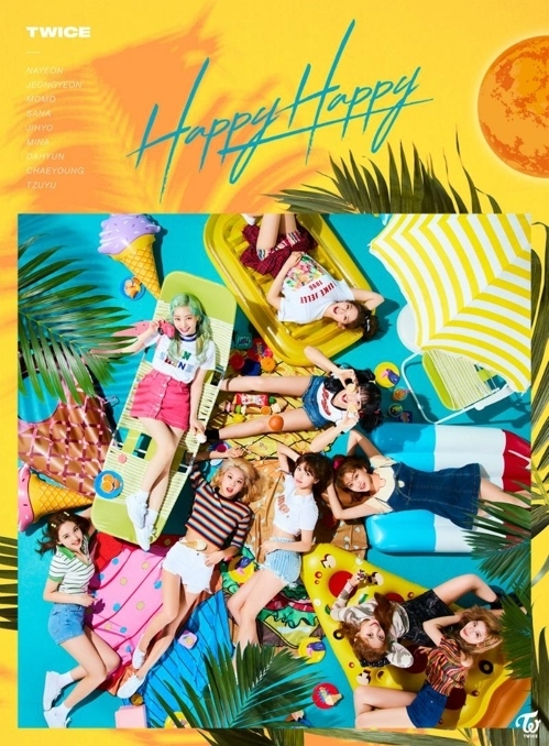 TWICE、日本シングル2作が快挙！「HAPPY HAPPY」と「Breakthrough」がプラチナ認定_d0257568_22524247.jpg