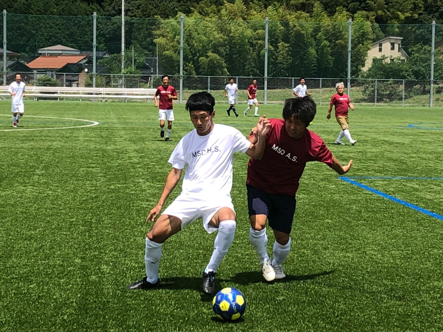 番外編 益田高校と益田農林のレジュンド集う 島根県立益田高等学校サッカー部