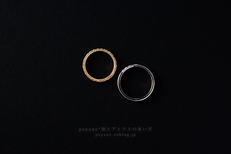 お揃いの装飾模様が素敵なご結婚指輪＊静岡県 S 様_e0131432_17435476.jpg