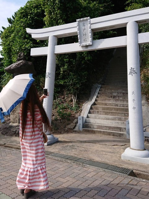 先祖のお墓参りへ @鳥取_a0050302_15505585.jpg