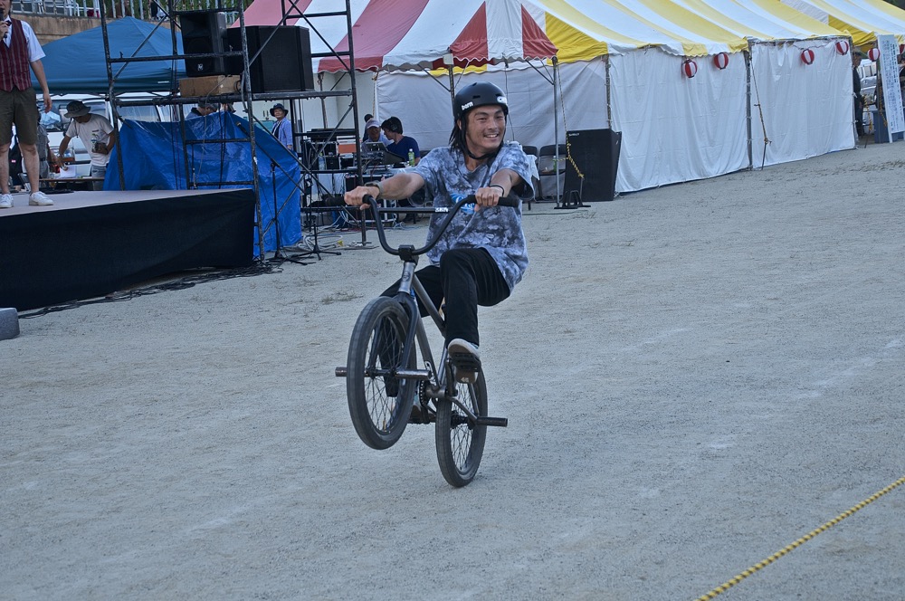 2019年8月11日北杜市大泉ふるさと夏祭りBMXパフォーマンスショー_b0065730_8163053.jpg