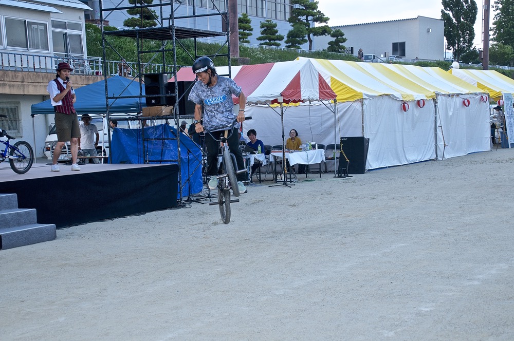 2019年8月11日北杜市大泉ふるさと夏祭りBMXパフォーマンスショー_b0065730_8201694.jpg
