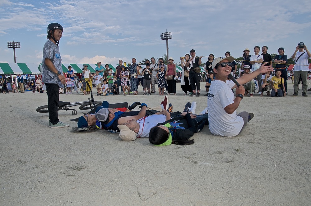 2019年8月11日北杜市大泉ふるさと夏祭りBMXパフォーマンスショー_b0065730_8294296.jpg