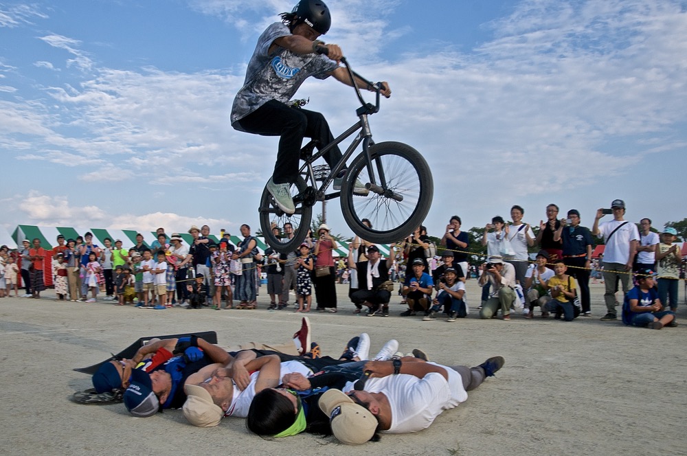 2019年8月11日北杜市大泉ふるさと夏祭りBMXパフォーマンスショー_b0065730_8321787.jpg
