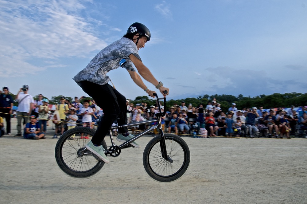 2019年8月11日北杜市大泉ふるさと夏祭りBMXパフォーマンスショー_b0065730_8333264.jpg