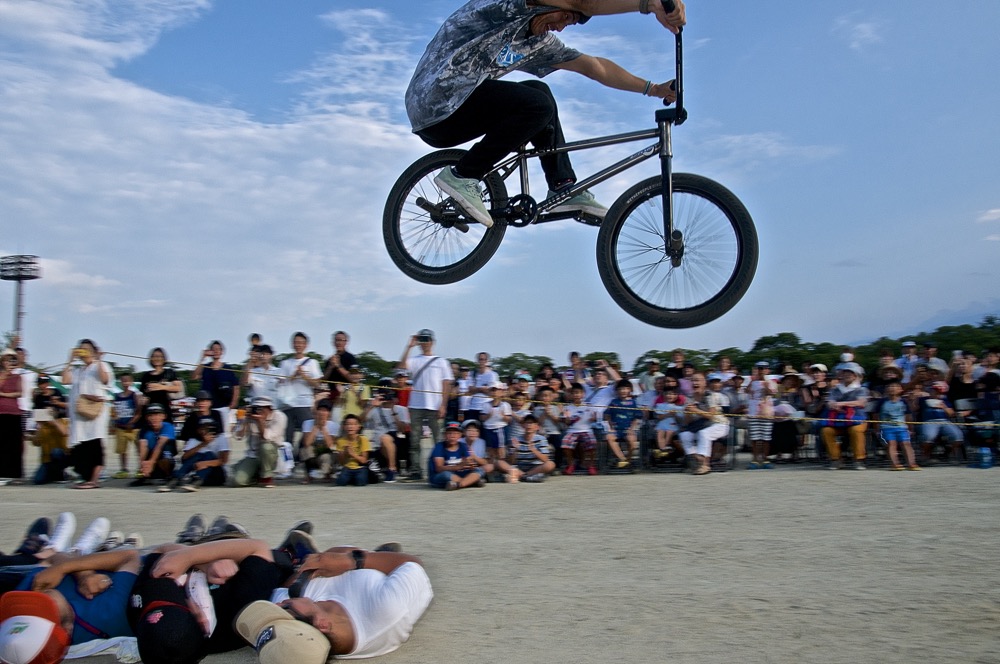 2019年8月11日北杜市大泉ふるさと夏祭りBMXパフォーマンスショー_b0065730_8434368.jpg