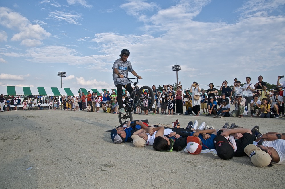 ２０１９年８月１１日北杜市大泉ふるさと夏祭りBMXパフォーマンスショー_b0065730_843638.jpg