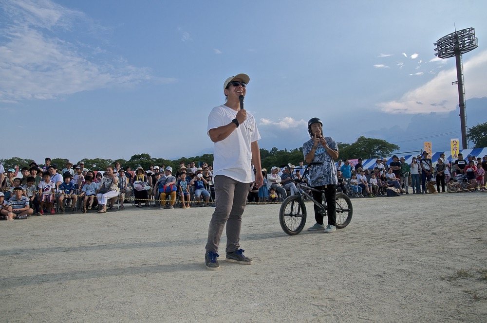 2019年8月11日北杜市大泉ふるさと夏祭りBMXパフォーマンスショー_b0065730_8462834.jpg