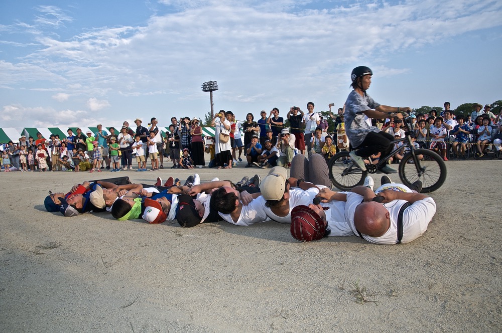 2019年8月11日北杜市大泉ふるさと夏祭りBMXパフォーマンスショー_b0065730_8565597.jpg