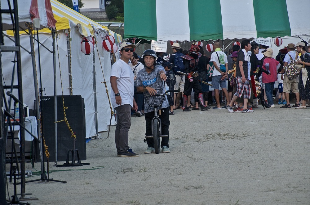 2019年8月11日北杜市大泉ふるさと夏祭りBMXパフォーマンスショー_b0065730_872610.jpg