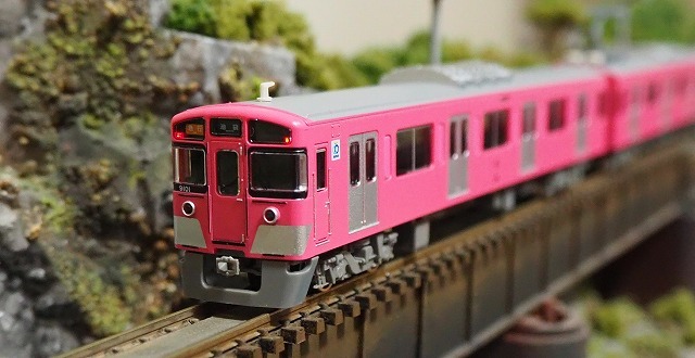 グリーンマックス 西武9000系 9101編成・ピンク・基本＋増結・10両 グリーンマックス 西武9000系 9101編成・ピンク・基本＋増結・10