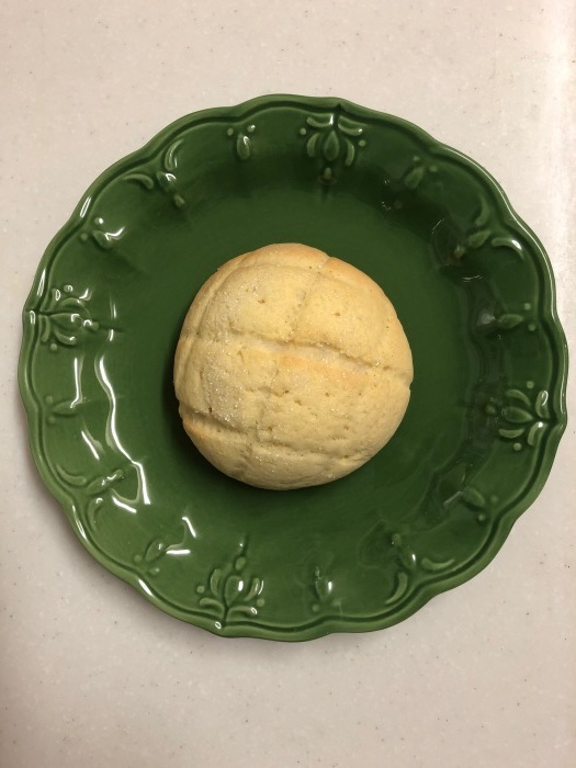 あこ酵母のメロンパン_f0329586_19295815.jpeg