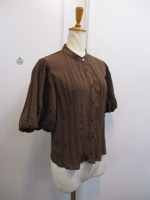 Lily Brown - 最新作 袖ボリュームシャツ Lily Brown リリーブラウン 袖ボリューム半袖シャツ : dimanche