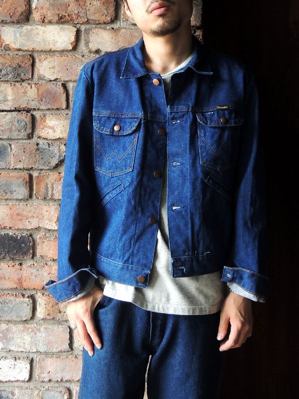 80S WRANGLER 74126NV DENIM JACKET--RECOMMEND-- : 38CLOTHING BLOG