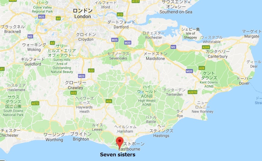 イギリス Seven Sisters セブンシスターズ 旅のｒｅｐｌａｙ