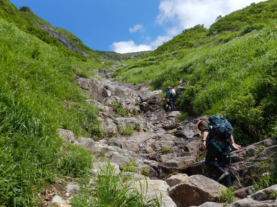 谷川連峰・白毛門沢 ～ ２０１９年８月４日_f0170180_21555331.jpg