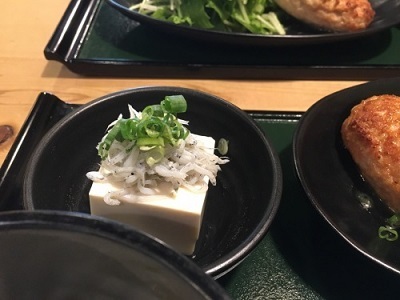 枝豆とゴーダチーズのバトンリベンジ!!六弥太で豆腐ハンバーグを♪_f0231189_17171002.jpg