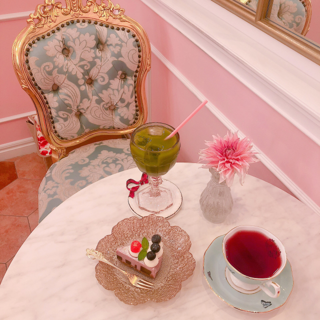 プリンセスになれちゃう 京都にある可愛いすぎるピンクカフェ Momokapink S Blog