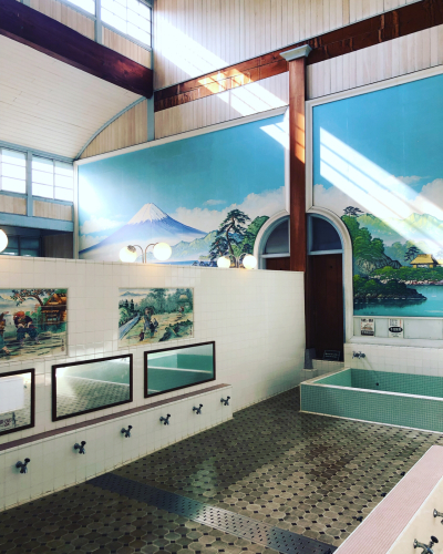 東京たてもの園にある銭湯。富士山の絵が懐かしい。_b0048834_09464761.jpg