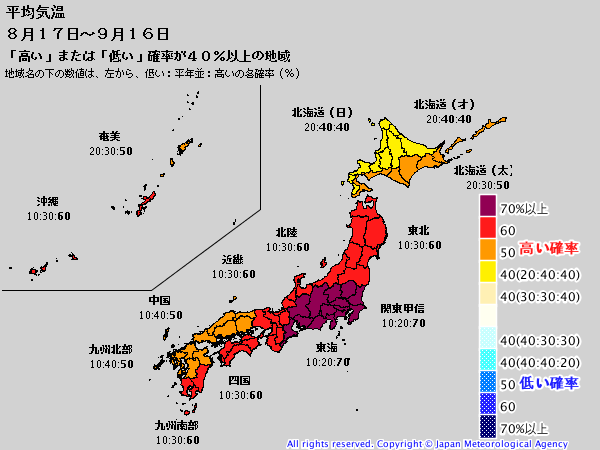 気象庁1ヶ月予報 19年8月15日発表 スノーボードが大好きっ Snow Life In 21 22 気象庁1ヶ月予報 19年8月15日発表 スノーボードが大好きっ Snow Life In 21 22