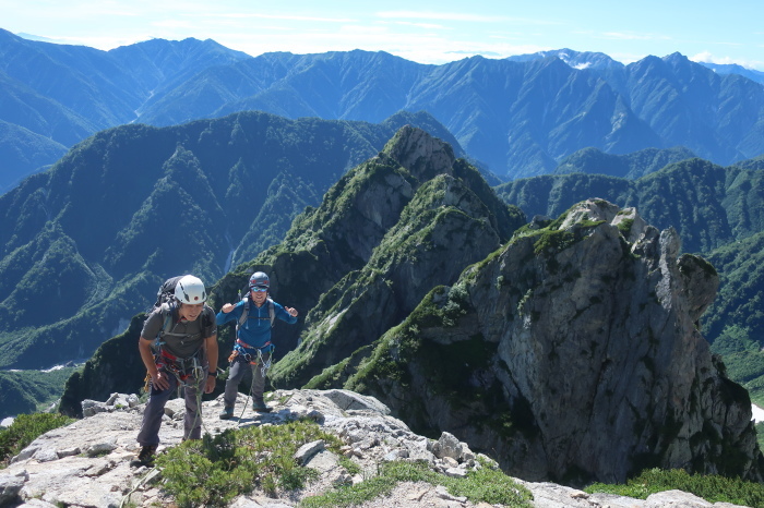 剱岳、八ツ峰〜本峰〜別山尾根_d0138986_15551866.jpg