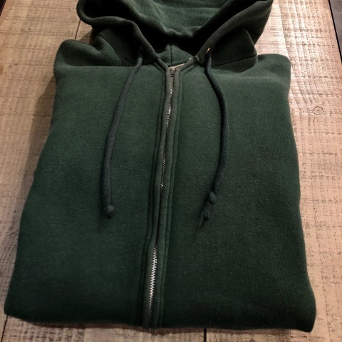 1970s \" MAVERICK \" 82% COTTON 18% POLY VINTAGE ZIP UP - SWEAT PARKA - サーマルライニング付き._d0172088_16275544.jpg