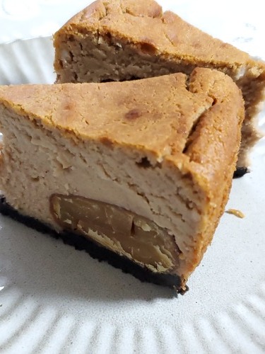 マロンチーズケーキ うちのテーブル マロンチーズケーキ うちのテーブル