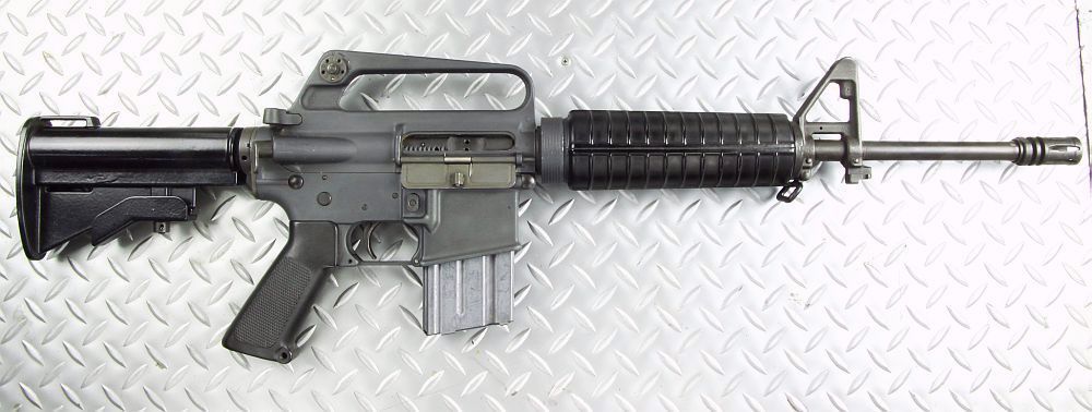 Colt M16A1 carbine commercial/export type (600 series) : Colt M16A1 carbine commercial/export type (600 series) :