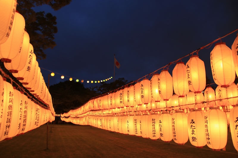 万灯みたま祭@靜岡縣護國神社･2♪　_a0167759_0532732.jpg