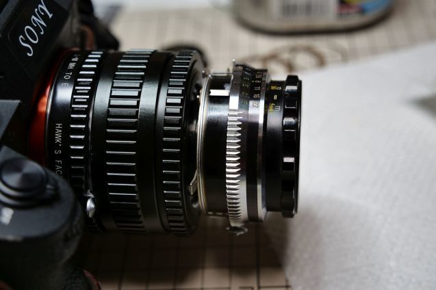 m*i様 Komaflex-S Prominar 65mm F2.8 ジャンク品 Komaflex-Sの改造レンズ part-1 : セカンド・ライフ・ヴィンテージ